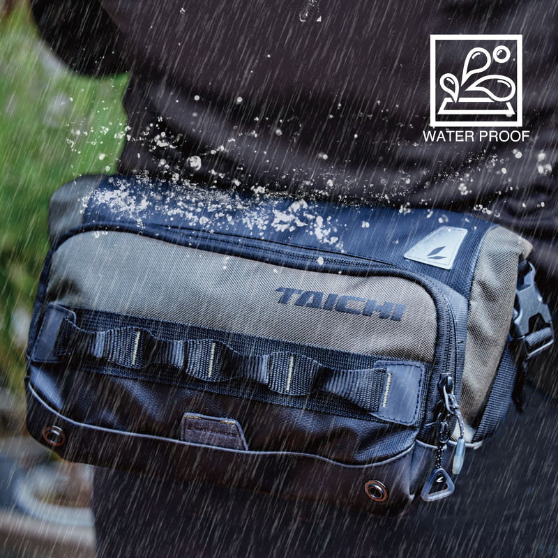 Opening of waterproof main compartment is roll top makes easy to take out the content.