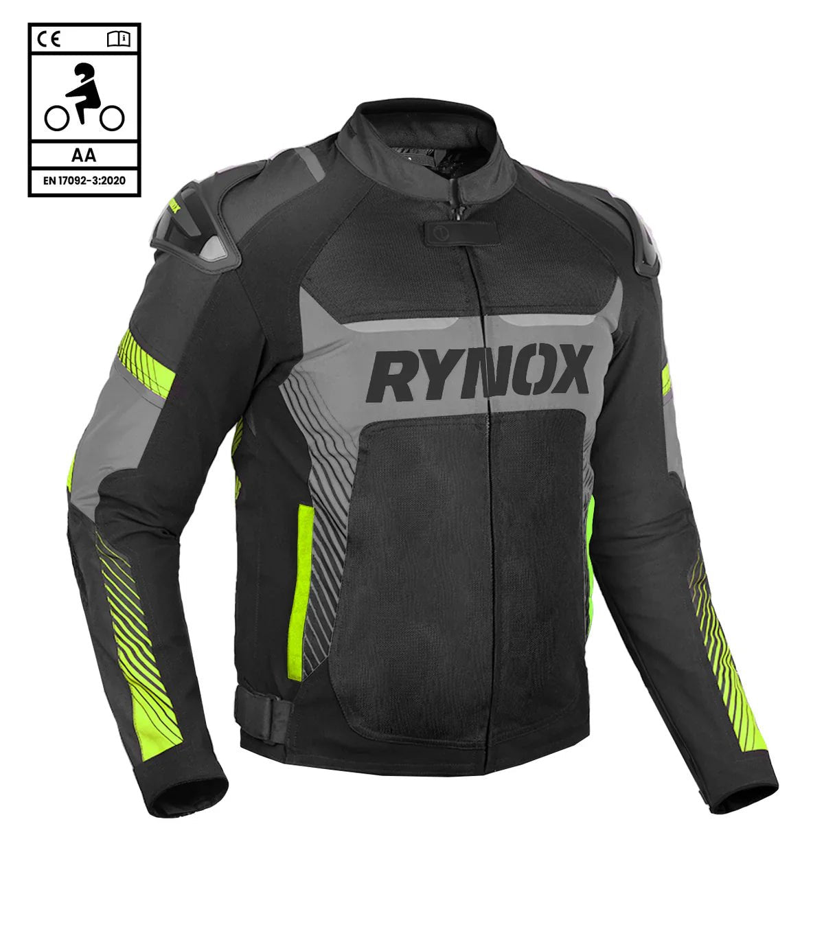 Rynox Apex Evo Jacket - CE Certified Class AA - 6KIOMJackets