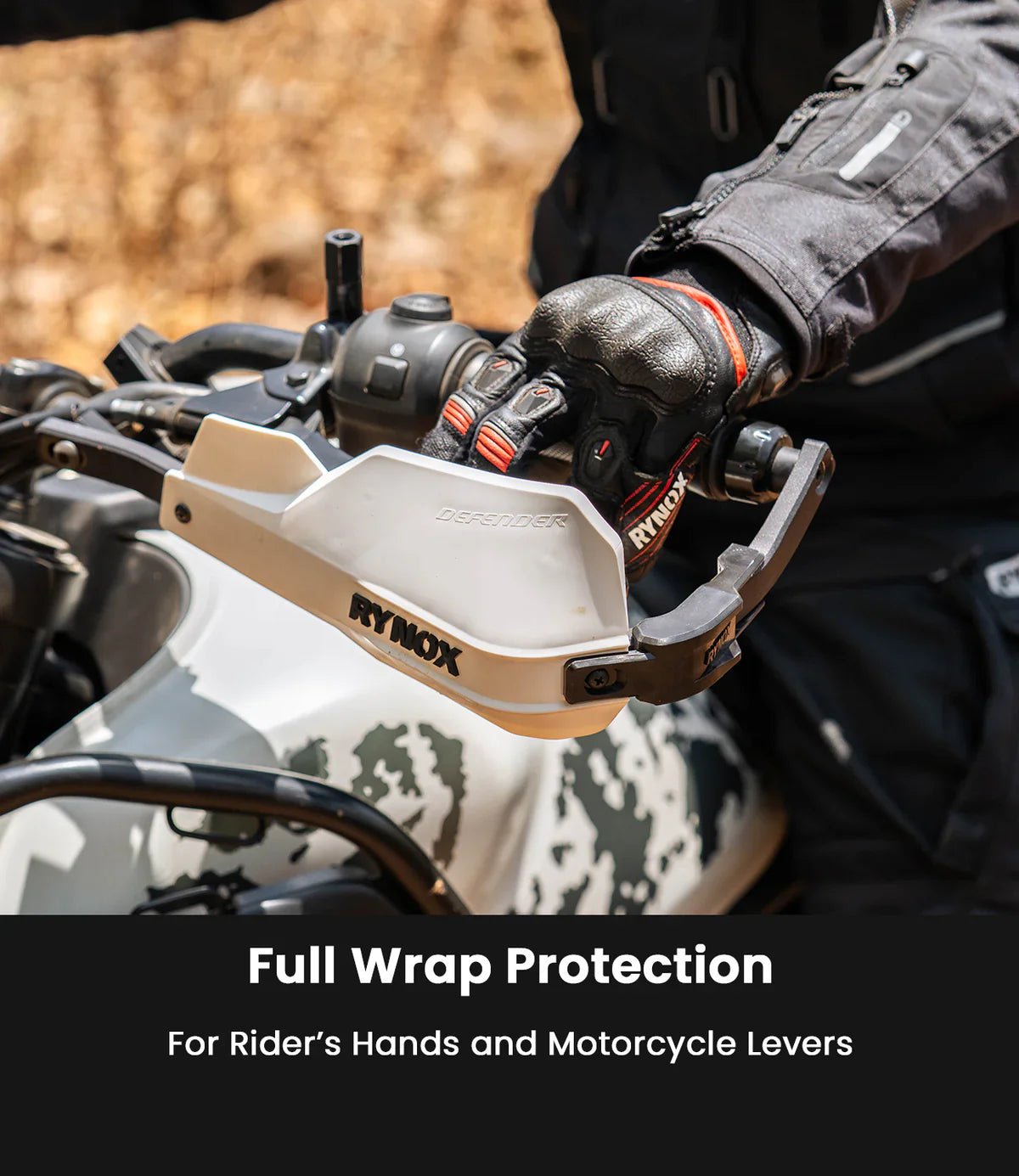 Rynox Defender Pro Handguards - 6KIOMProtection