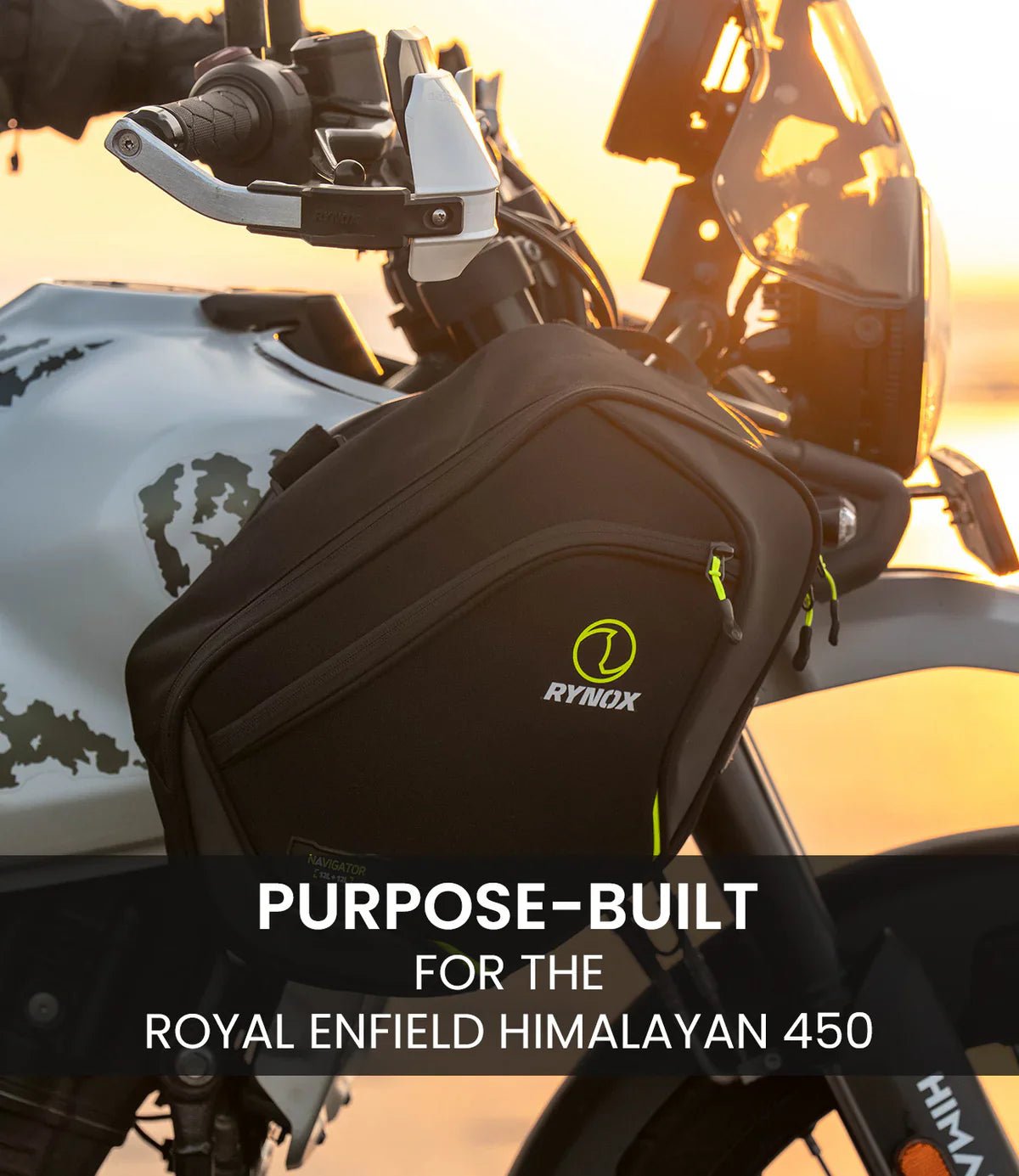 Rynox Navigator Frame Bags 24L – Stormproof Bags for Himalayan 450 - 6KIOMLuggage