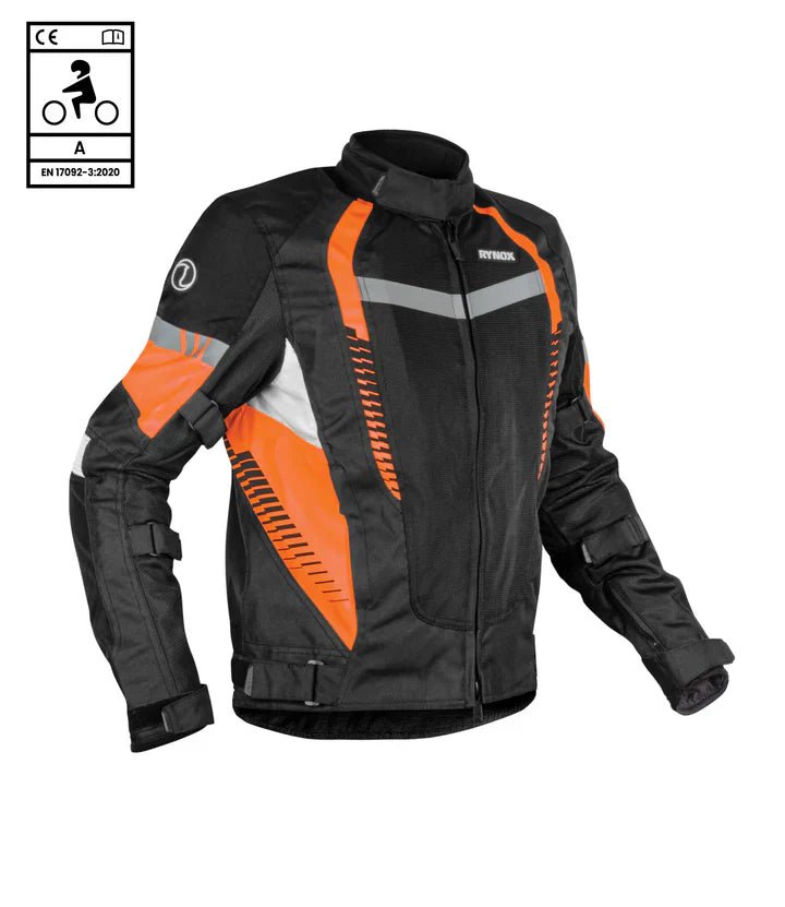Rynox Tornado Pro 4 Riding Jacket - CE Certified Class A - 6KIOMJackets