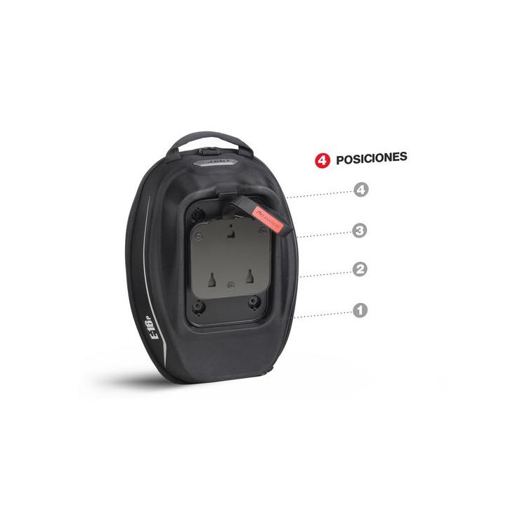 Shad E16P Tank Bag - PIN System - 6KIOMLuggage