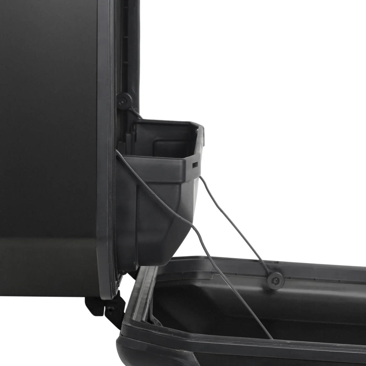 SHAD TR36 Terra Side Case Right - Black Aluminium - 6KIOMLuggage