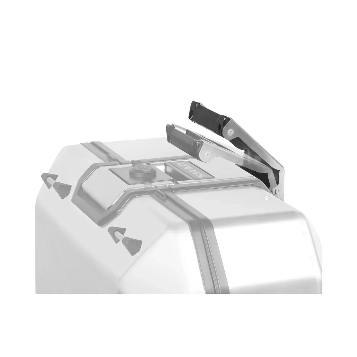 SHAD TR37 Terra Top Case - Bare Aluminum - 6KIOMLuggage