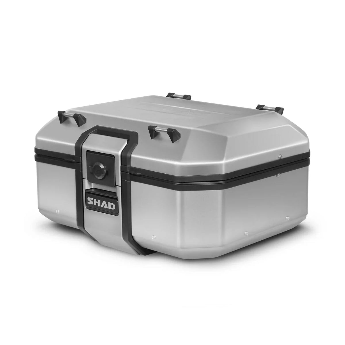 SHAD TR37 Terra Top Case - Bare Aluminum - 6KIOMLuggage