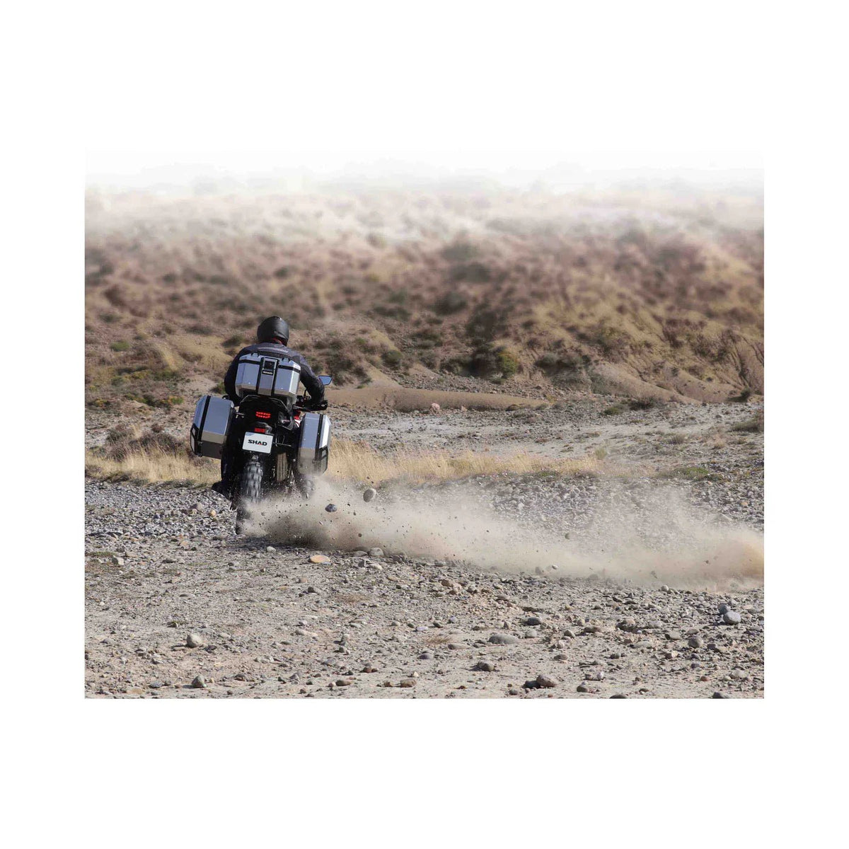 SHAD TR37 Terra Top Case - Bare Aluminum - 6KIOMLuggage