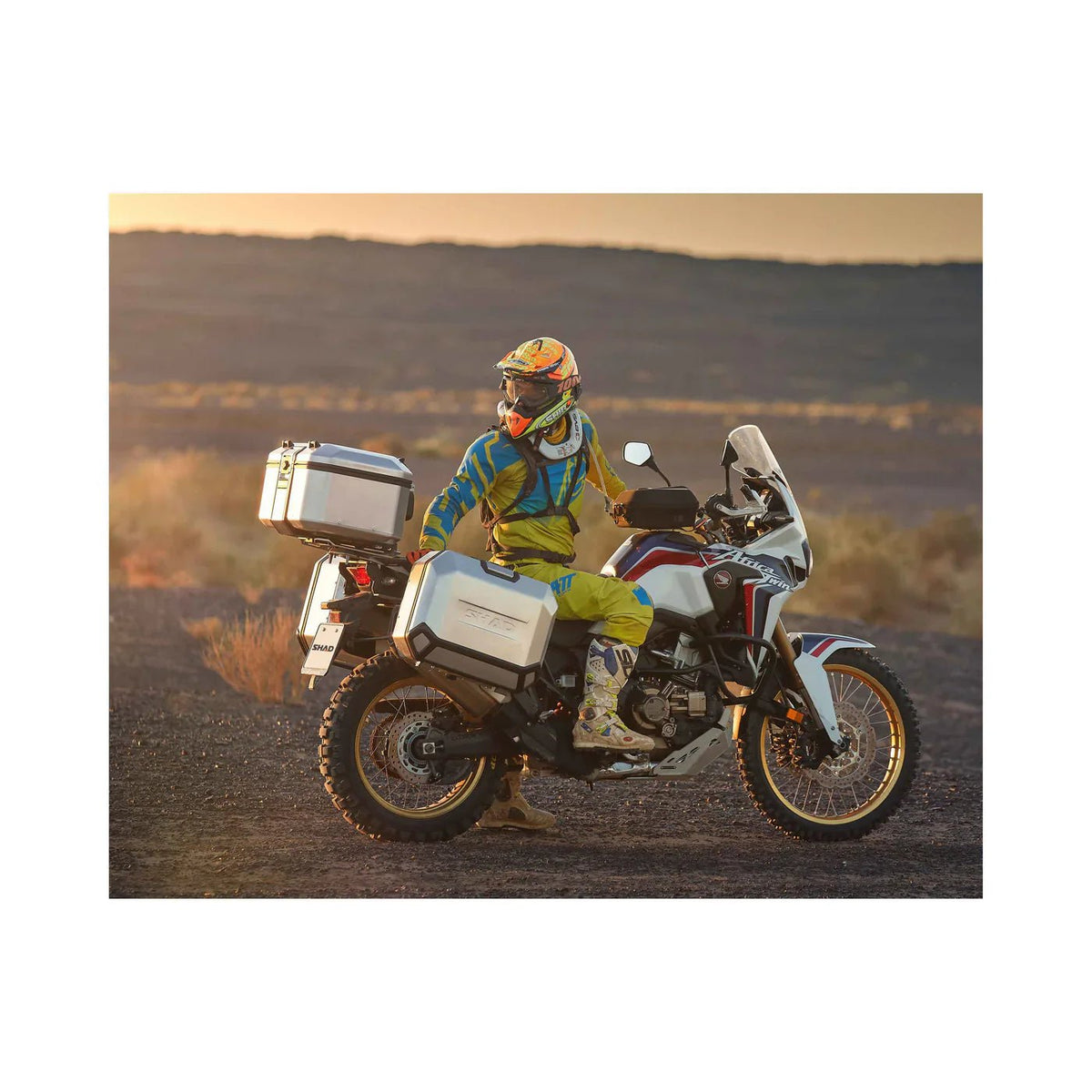 SHAD TR37 Terra Top Case - Bare Aluminum - 6KIOMLuggage