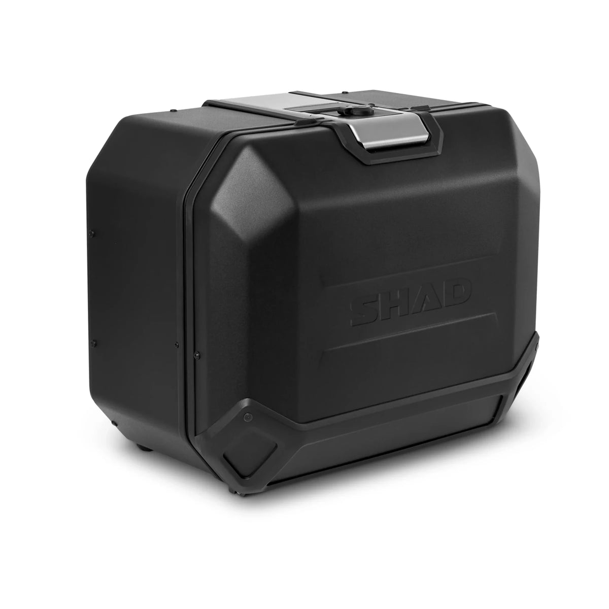 SHAD TR47 Terra Side Case Left - Black Aluminium - 6KIOMLuggage