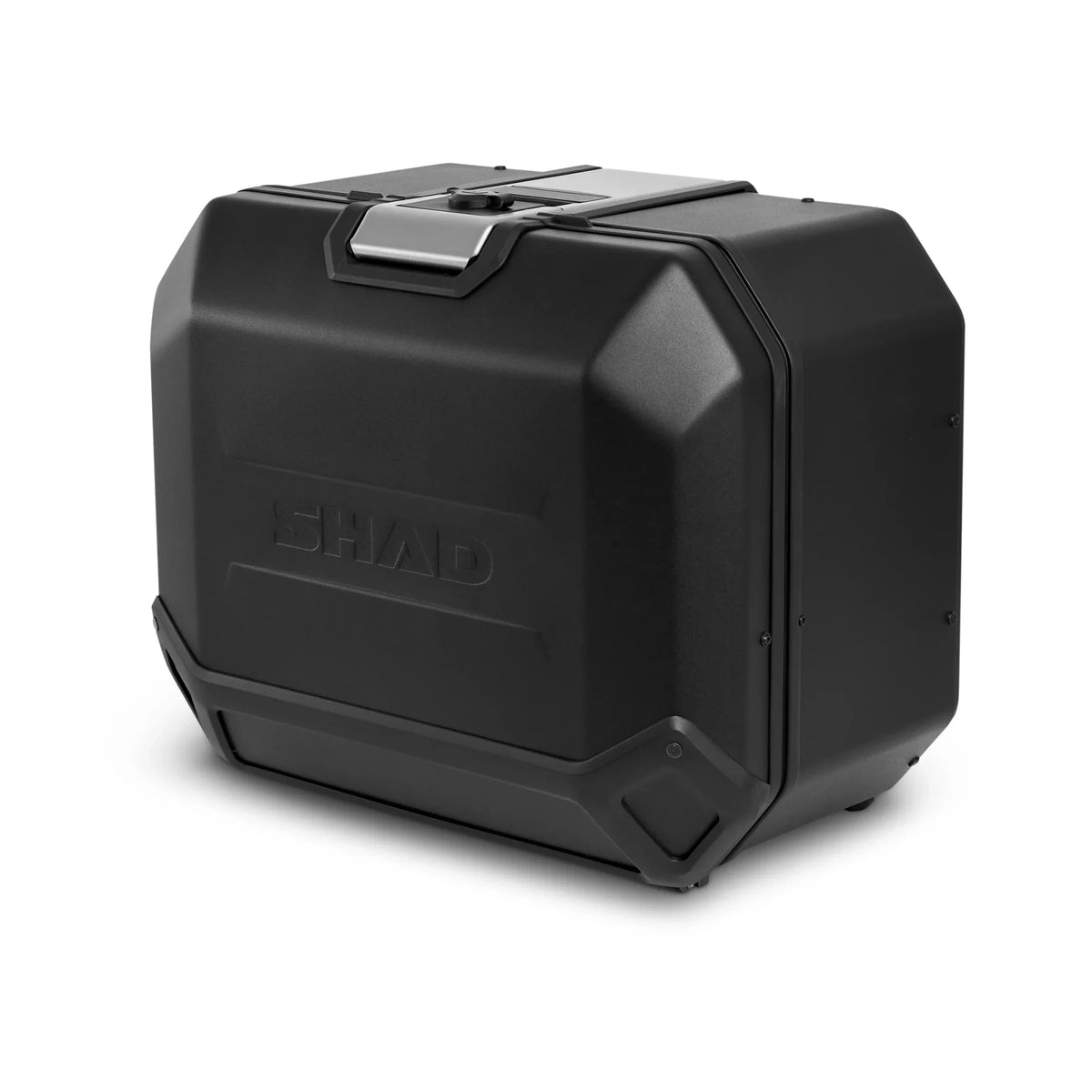 SHAD TR47 Terra Side Case Right - Black Aluminium - 6KIOMLuggage