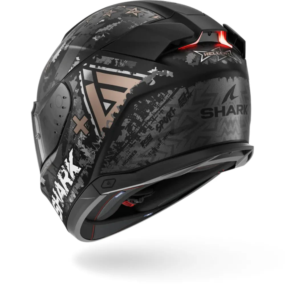 Shark SKWAL i3 HellCat Matte Helmet - 6KIOMHelmets