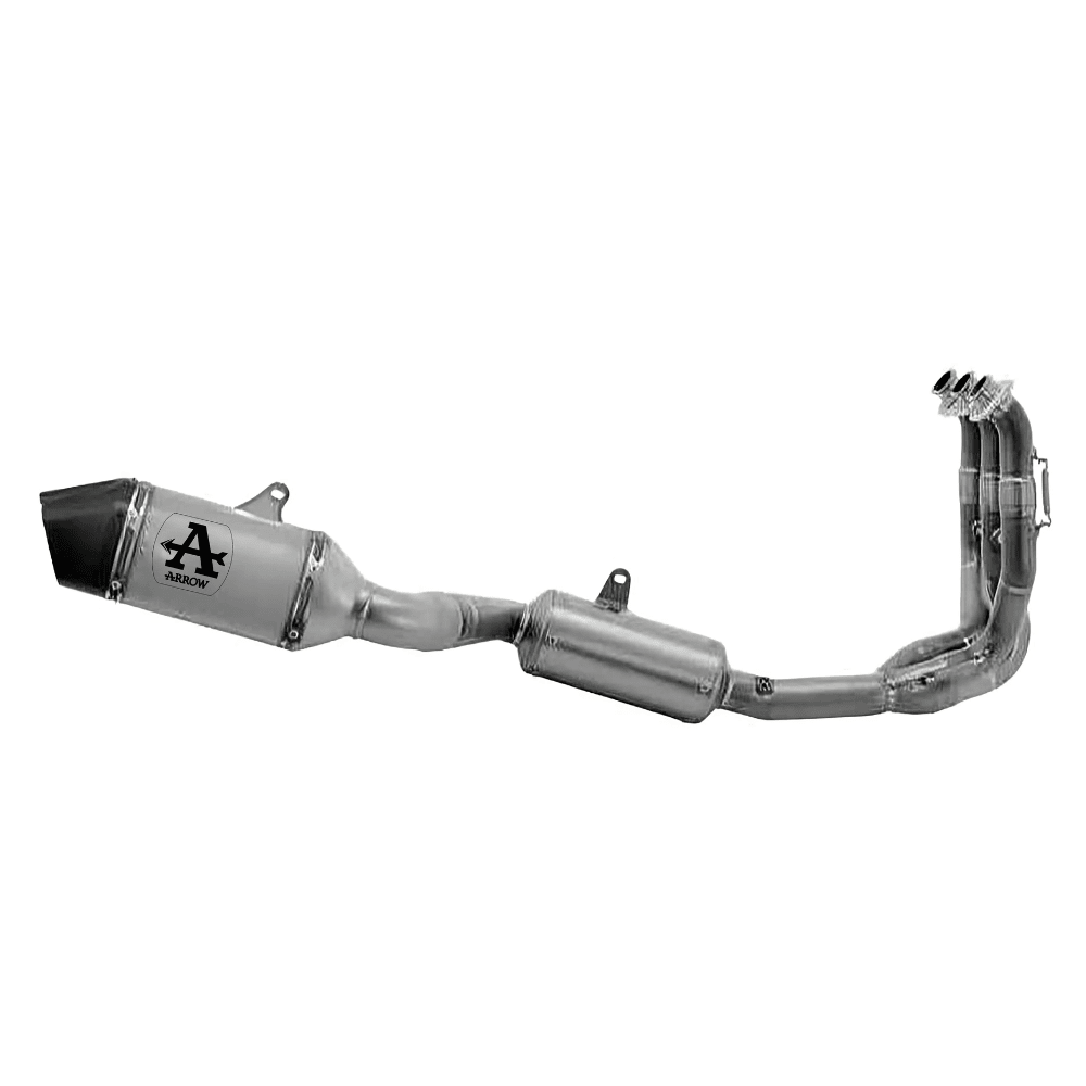 Triumph Daytona 660 2024+ Arrow Veloce Titanium Full Exhaust System – 71007VL - 6KIOMPerformance Parts