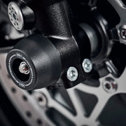 Triumph Street Triple 765 RS 2023+ Front Spindle Bobbins – Evotech Performance - 6KIOMFork Slider