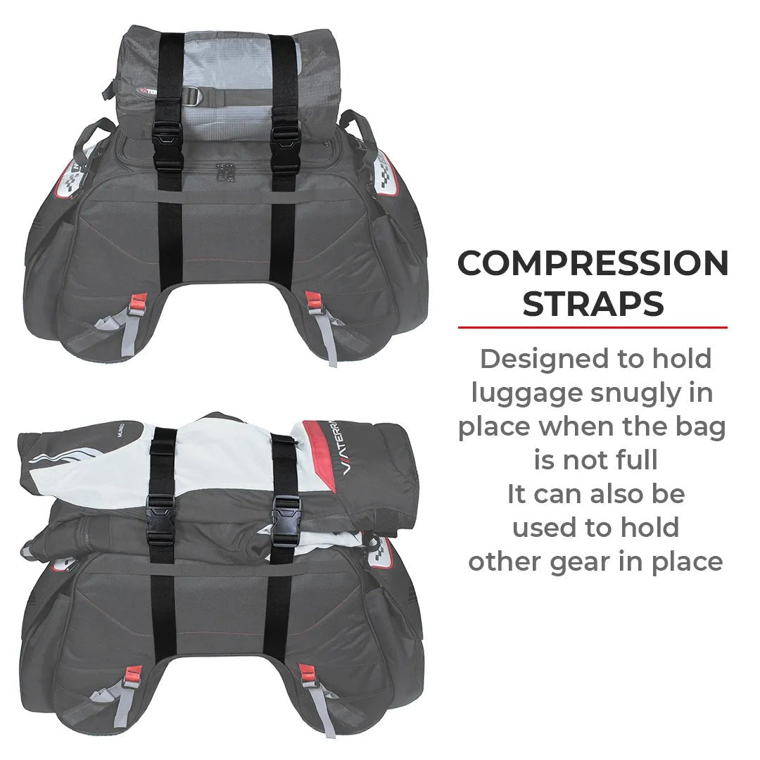 ViaTerra Claw 72L – 100% Waterproof Universal Motorcycle Tailbag - 6KIOMLuggage