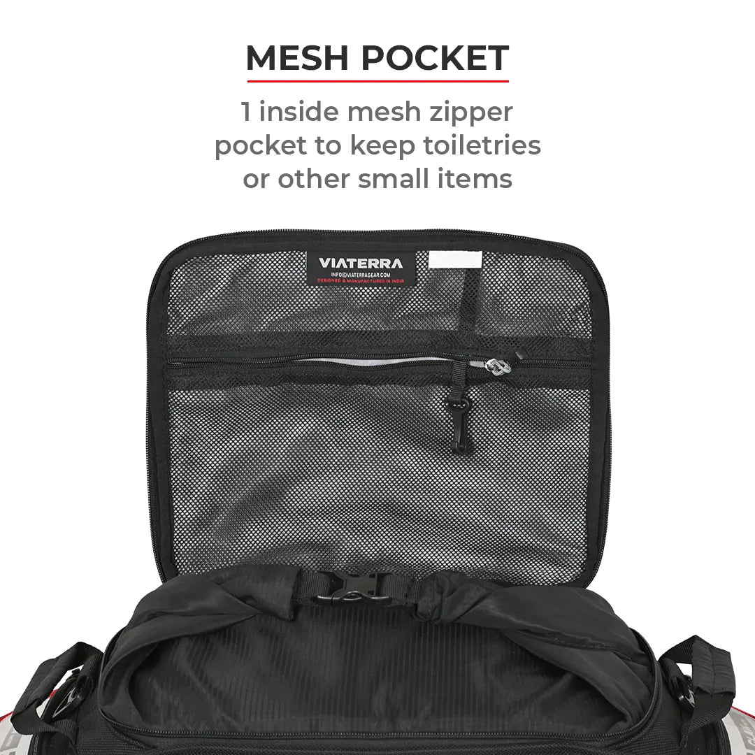ViaTerra Claw Mini – 48L 100% Waterproof Universal Motorcycle Tailbag - 6KIOMLuggage