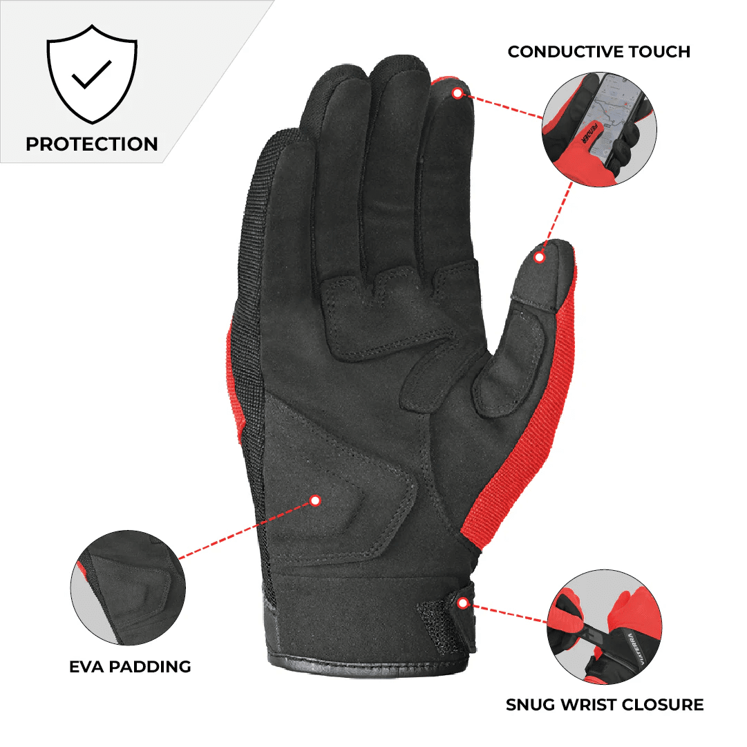 Viaterra Fender Daily Use Motorcycle Gloves - 6KIOMGloves