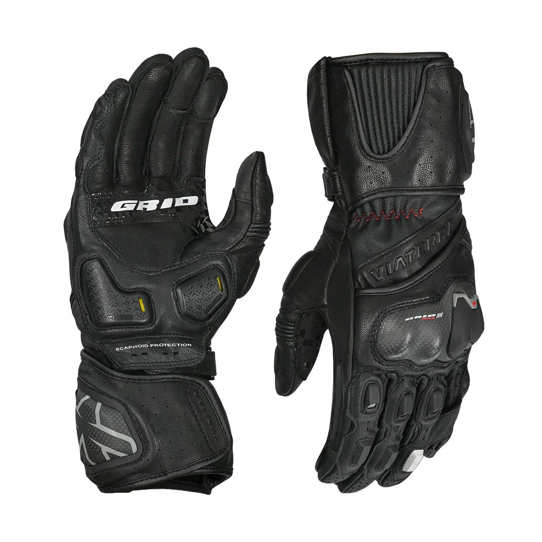 Viaterra Grid MK3 Full Gauntlet Riding Gloves - 6KIOMGloves