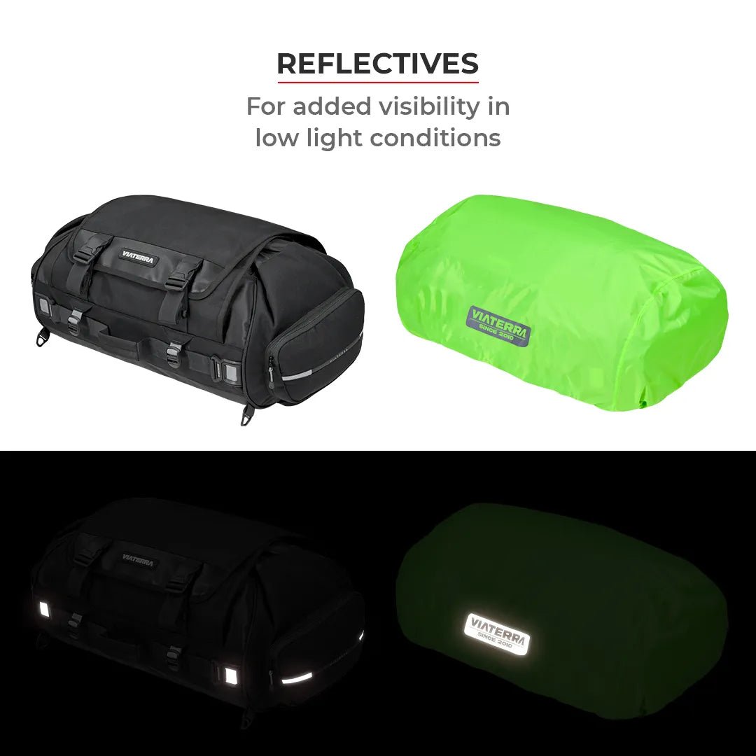 Viaterra Hammerhead Tailbag – Universal Motorcycle Travel Bag - 6KIOMLuggage