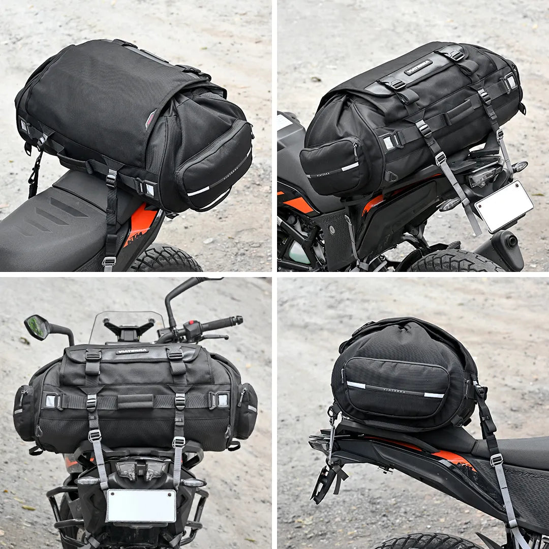 Viaterra Hammerhead Tailbag – Universal Motorcycle Travel Bag - 6KIOMLuggage