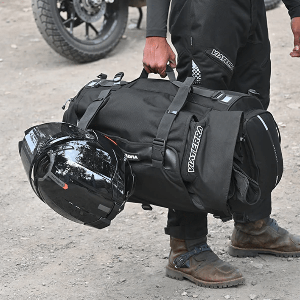 Viaterra Hammerhead Tailbag – Universal Motorcycle Travel Bag - 6KIOMLuggage