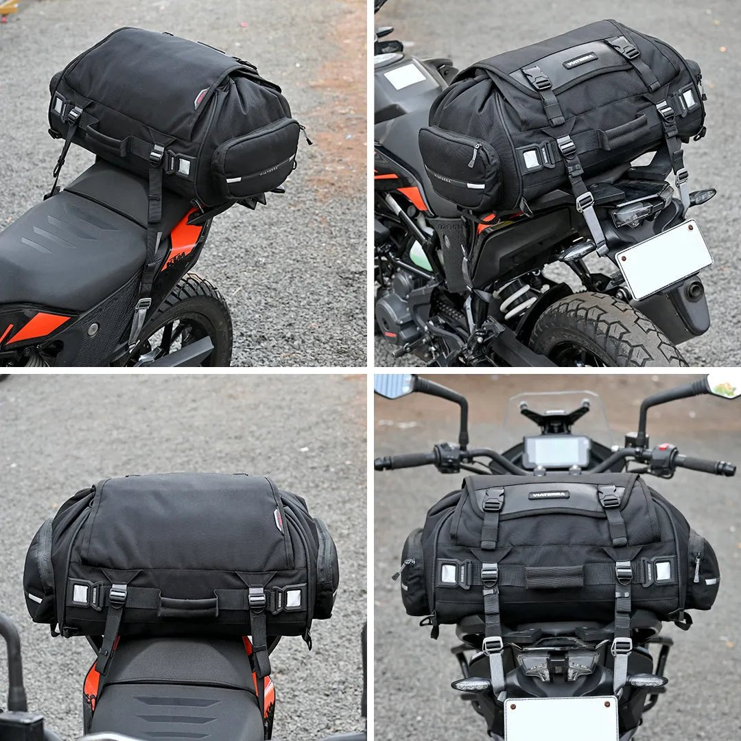 Viaterra Hammerhead Tailbag – Universal Motorcycle Travel Bag - 6KIOMLuggage