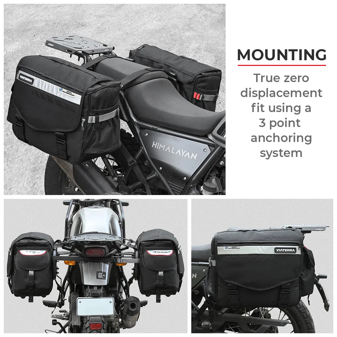 Viaterra Leh Waterproof Saddle Bag - 70L - 6KIOMLuggage