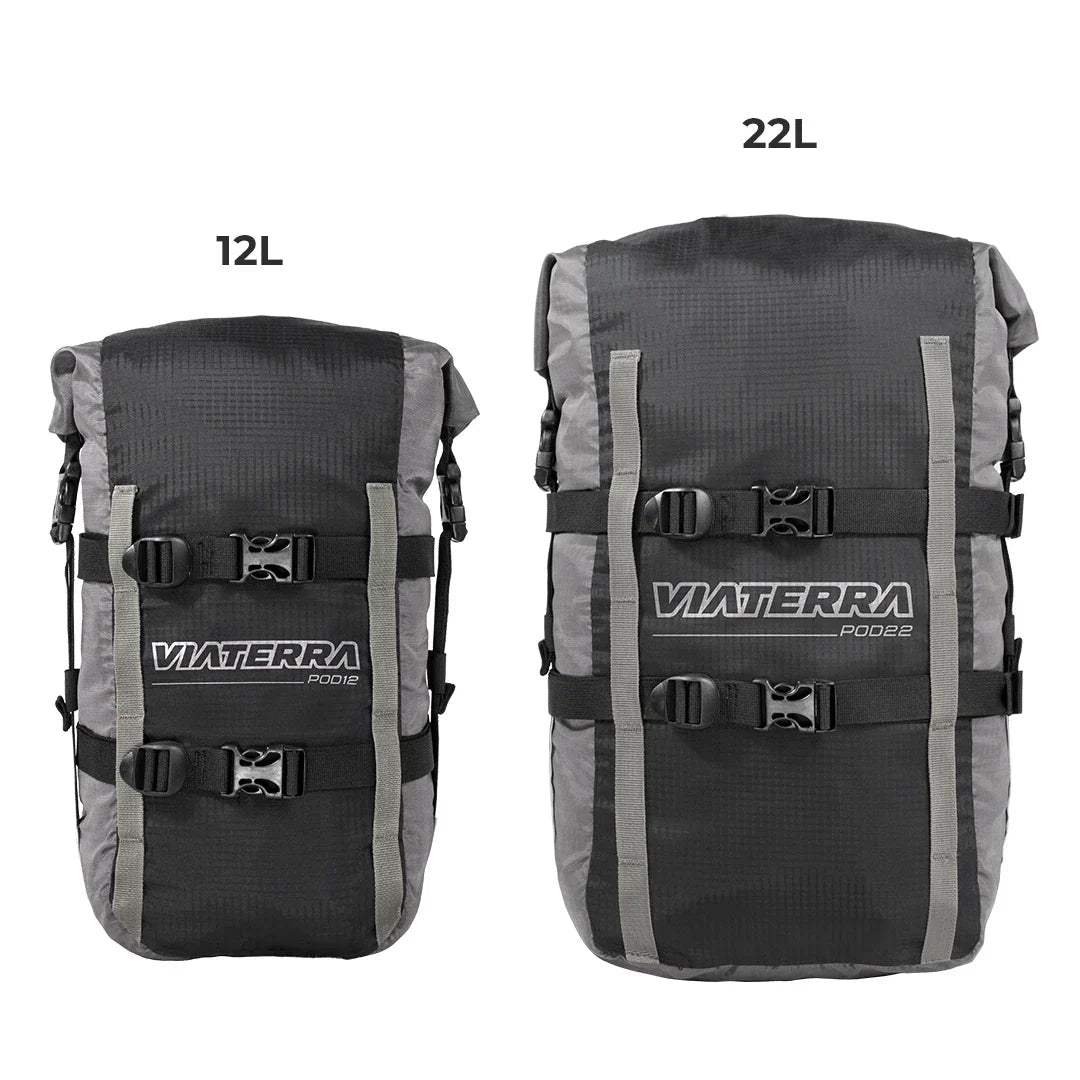 Viaterra POD - 100% Waterproof Motorcycle Tail Bag - 6KIOMLuggage